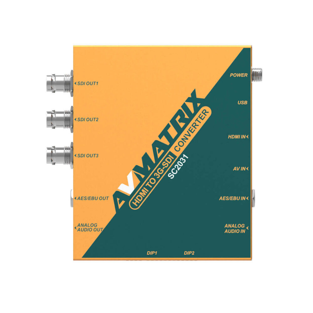 AVMATRIX SC2031 HDMI & AV to 3G-SDI scaling converter