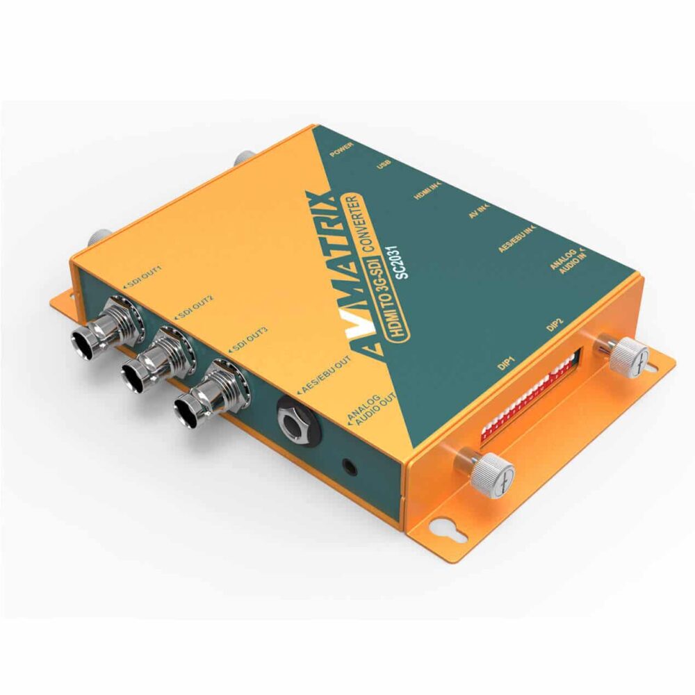 AVMATRIX SC2031 HDMI & AV to 3G-SDI scaling converter