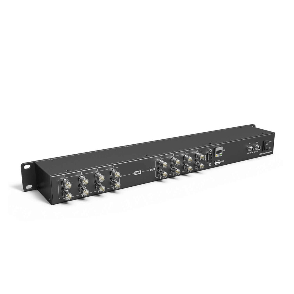 AVMATRIX MSS0811 1RU 8×8 3G-SDI matrix switcher