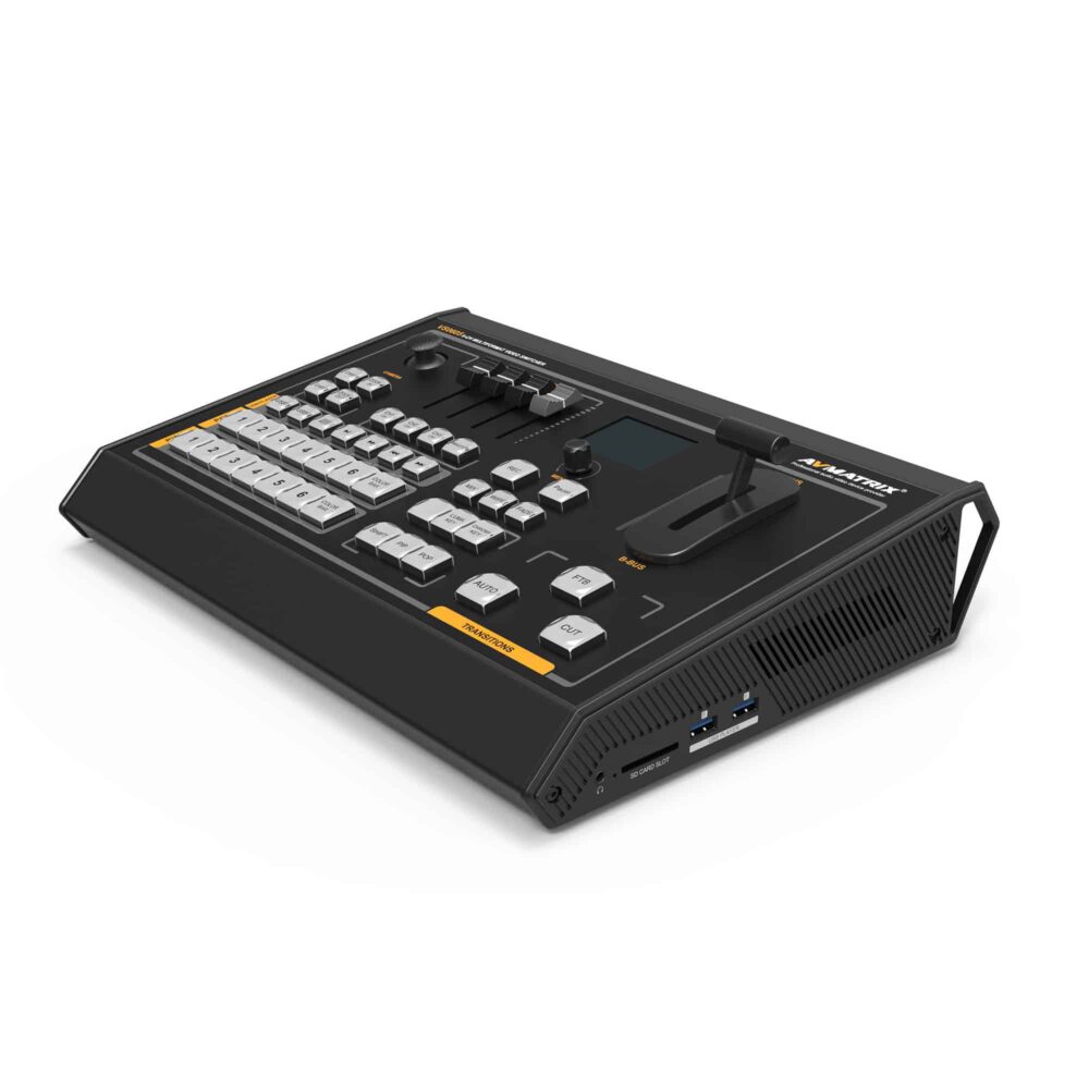 AVMATRIX VS0605U standalone 6ch multi-format streaming video switcher