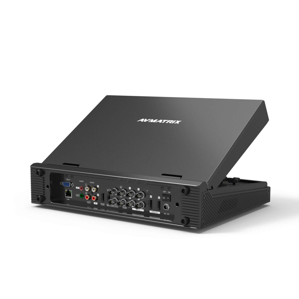 AVMATRIX PVS0613U portable 6ch SDI/HDMI multi-format streaming video switcher