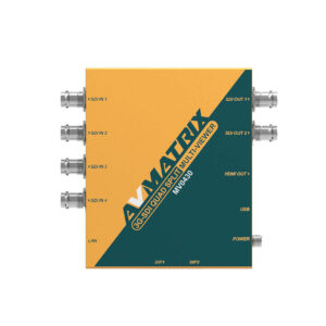 AVMATRIX MV0430 4 channel SDI multiviewer