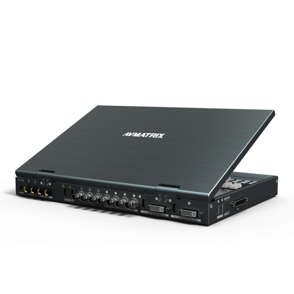 AVMATRIX PVS0615U multi-format 6 channel streaming video switcher
