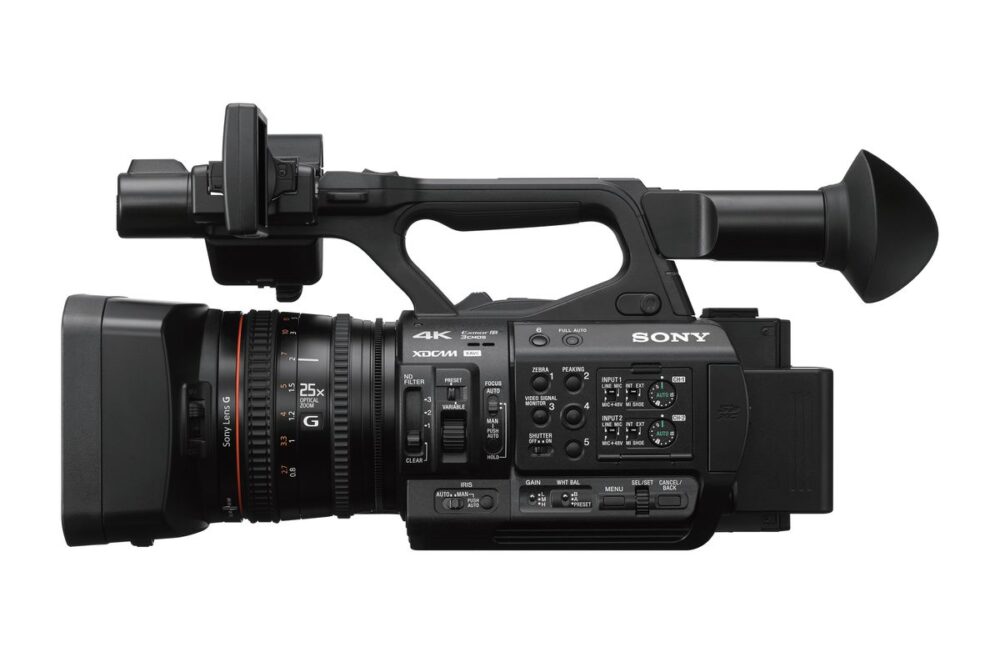 SONY PXW-Z190 4K 3-CMOS 1/3" sensoriga XDCAM kaamera
