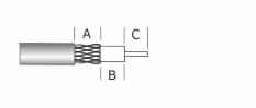 Gigatronix N-type crimp plug, nickel plated, LBC240