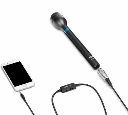 BOYA BY-BCA6 XLR to 3.5mm plug microphone cable