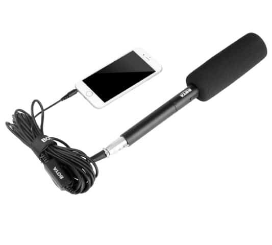 BOYA BY-BCA6 XLR to 3.5mm plug microphone cable