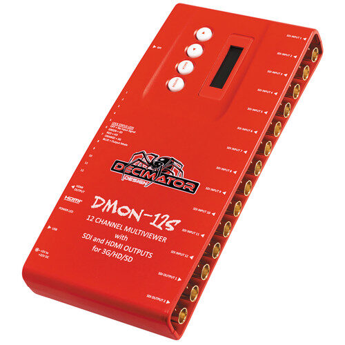 DECIMATOR MC-DMON-9S openGear 9-channel multi-viewer