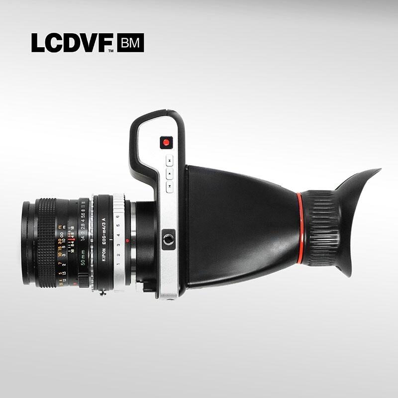 KINOTEHNIK LCDVFBM LCD Viewfinder for BlackMagic, Sony and Panasonic Cameras