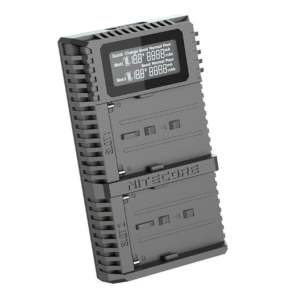 Nitecore USN3 PRO dual slot digital USB charger for Sony NP-F series batteries