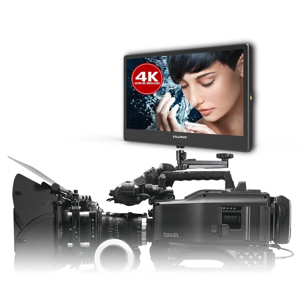 12.5" LILLIPUT A12 monitor, 4K HDMI, 3G-SDI