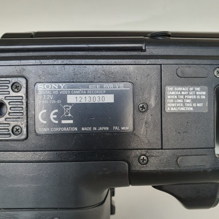 SONY HVR-V1E HDV/DVCAM videokaamera (kasutatud)