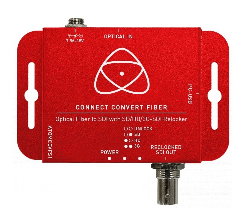ATOMOS Connect Convert Fiber | Fiber to SDI