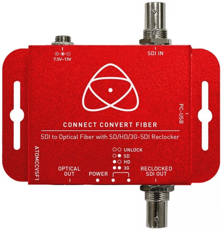ATOMOS Connect Convert Fiber | SDI to Fiber