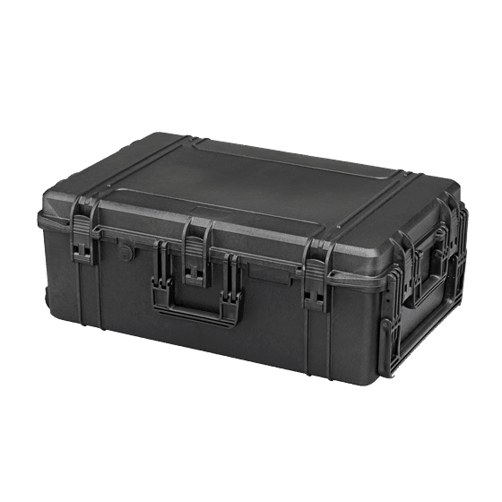 PANARO MAX750H280 waterproof case, black, wheeled, empty