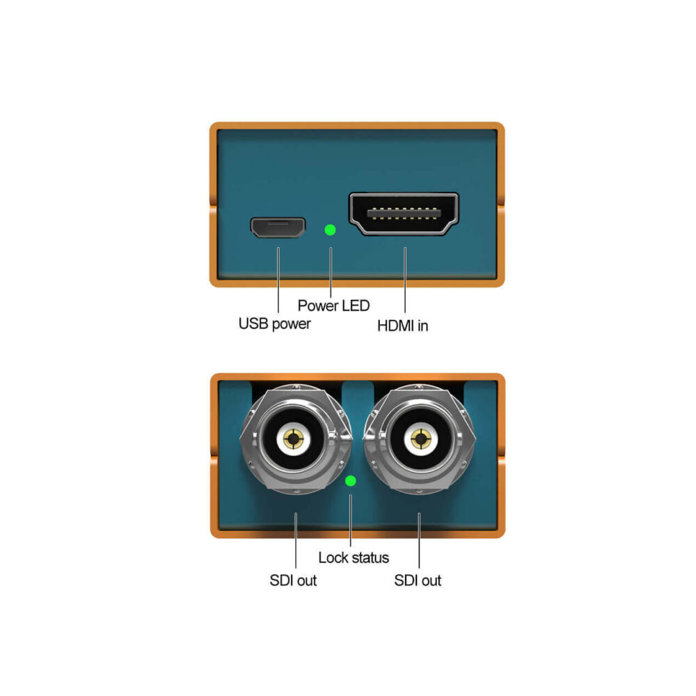 AVMATRIX SC1221 HDMI to 3G-SDI mini converter