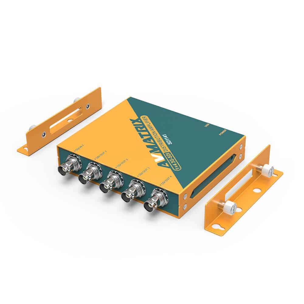 AVMATRIX SD1141 1×4 SDI reclocking distribution amplifier