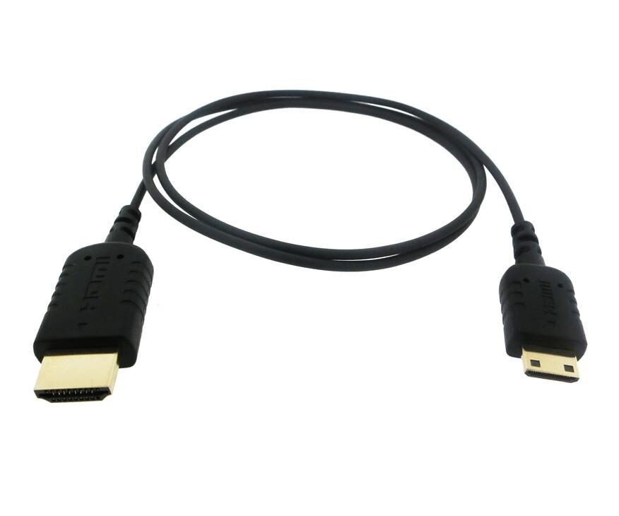 HyperThin Mini HDMI -> HDMI cable (0.8m)