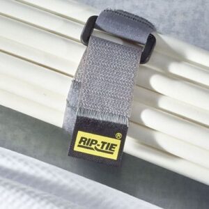 1" x 30" RIP-TIE CinchStrap, 10 Pack, BLACK