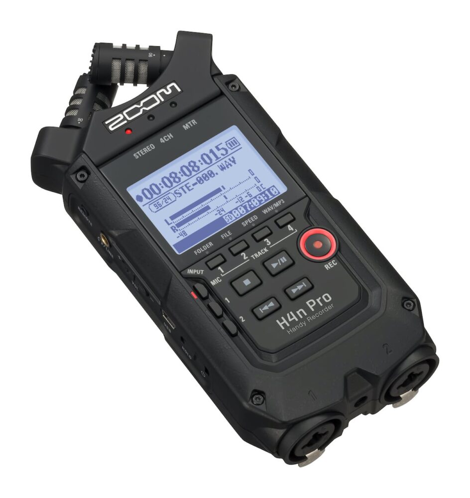 ZOOM H4n Pro helisalvesti must