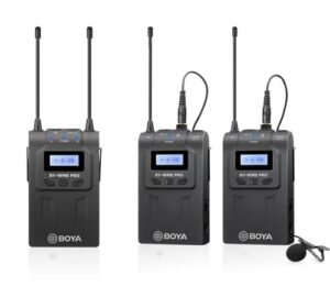 BOYA BY-WM8 Pro-K2 kahe saatjaga raadiomikrofonide komplekt