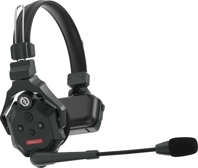 HOLLYLAND Solidcom C1 Full Duplex Wireless Intercom System with 2 headsets