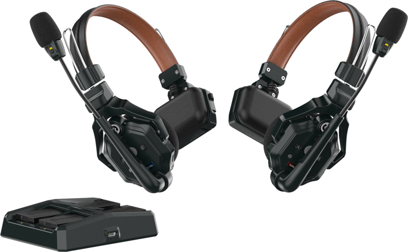 HOLLYLAND Solidcom C1 Pro  Wireless Intercom System with 2 ENC headsets