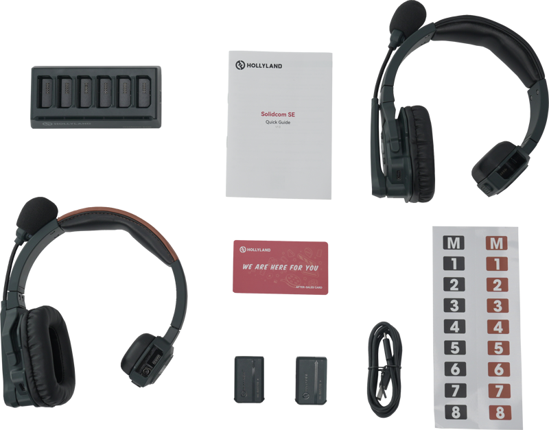 HOLLYLAND Solidcom SE Full-Duplex Intercom - 2S Global Version