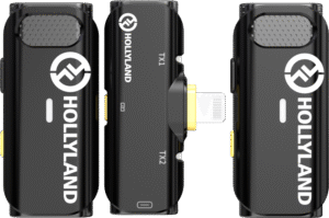 HOLLYLAND Lark C1 Duo Wireless Lavalier Microphone for iPhone