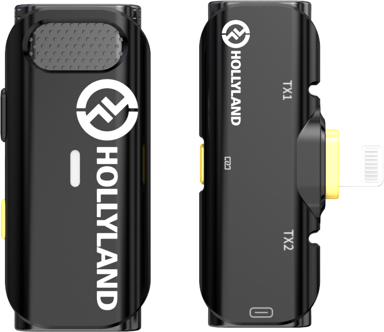 HOLLYLAND Lark C1 Solo Wireless Lavalier Microphone for iPhone