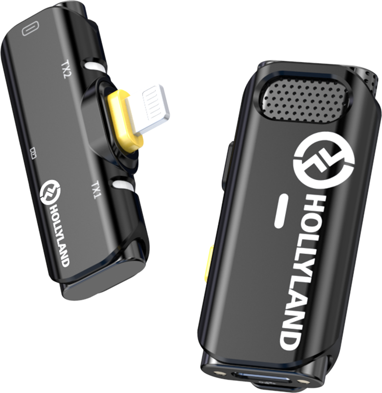 HOLLYLAND Lark C1 Solo Wireless Lavalier Microphone for iPhone