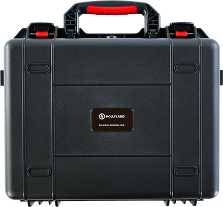 HOLLYLAND Solidcom Roaming Hub Hard-shell Carry Case Fit for Solidcom C1 Pro Roaming HUB