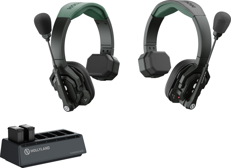 HOLLYLAND Solidcom SE Pro- 2 Person Noise Cancelling Headset Intercom