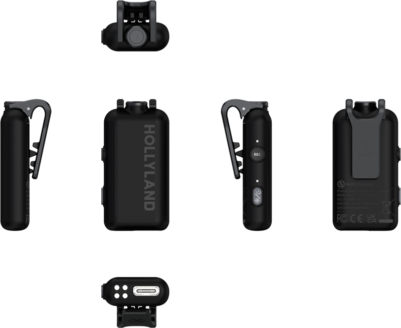 HOLLYLAND LARK MAX 2 Ultimate Combo with OWS Monitor Earphone + Camera RX + USB-C RX