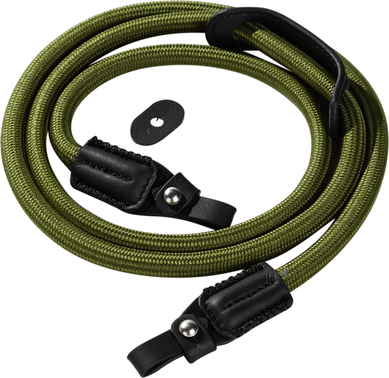 Allows you to hang the camera around your neck or shoulder for a break