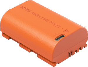 SMALLRIG 4968 LP-E6NH USB-C Rechargeable Camera Battery Orange