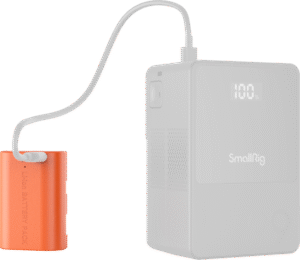 SMALLRIG 4968 LP-E6NH USB-C Rechargeable Camera Battery Orange