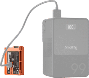 SMALLRIG 4966 EN-EL15c USB-C Rechargeable Camera Battery Orange