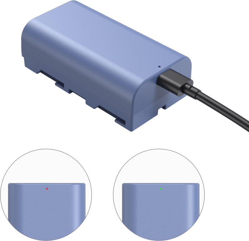 SMALLRIG 4331 Camera Battery USB-C Rechargable NP-F550
