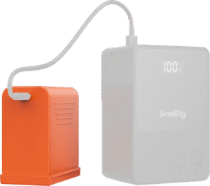 SMALLRIG 4972 NP-F970 USB-C Rechargeable Camera Battery Orange