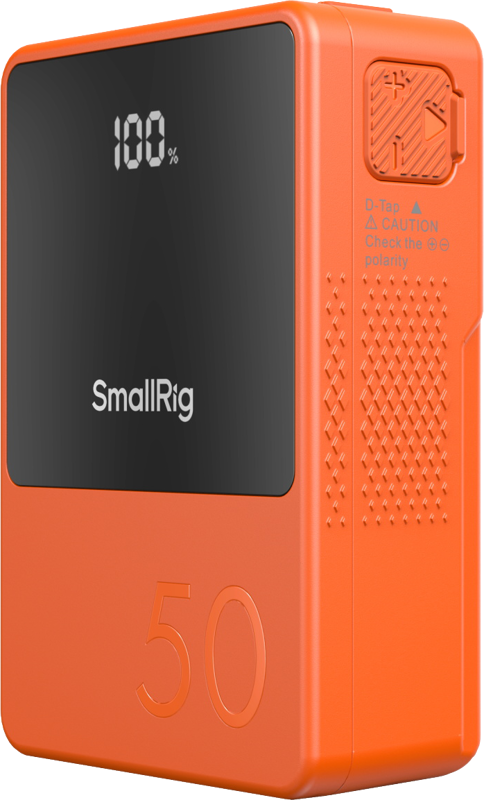 SMALLRIG 4871 V-Mount Battery Mini VB50 (Orange)