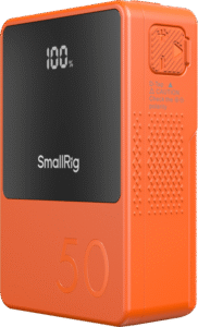SMALLRIG 4871 V-Mount Battery Mini VB50 (Orange)