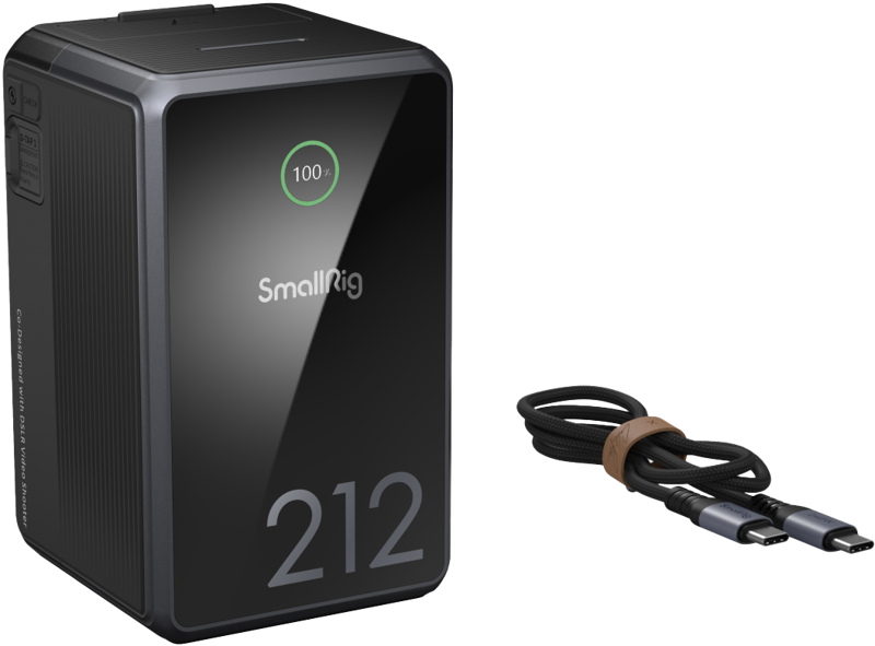 SMALLRIG 4293 V-Mount Battery VB212 Mini x Caleb Pike