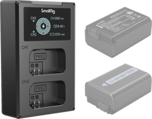SMALLRIG 4081 Battery Charger For NP-FW50 Batteries