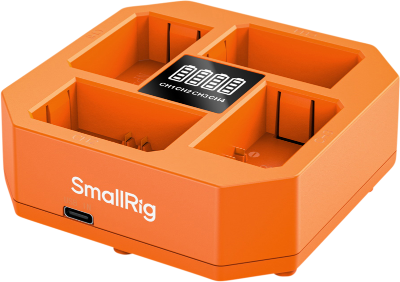 SMALLRIG 4839 NP-FZ100 4-Channel Camera Battery Charger