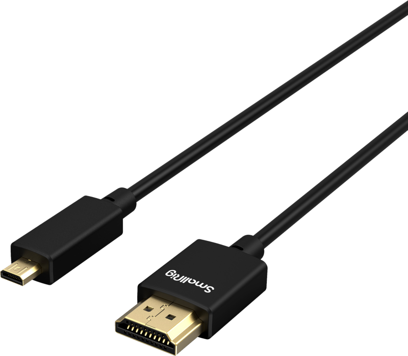 SMALLRIG 3043 HDMI Cable Ultra Slim 4K 55cm (D to A)