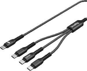 it eliminates the hassle of carrying multiple chargers and tangled cables—perfect for travel