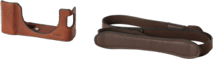 SMALLRIG 4699 Leather Half Case Kit for FUJIFILM X100VI (Brown)