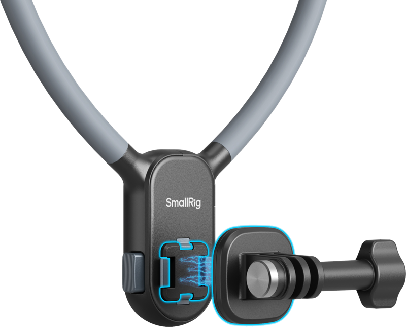 SMALLRIG 5126 Quick Release Neck Support for Action Cameras