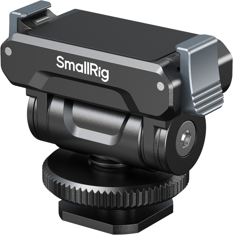 SMALLRIG 5436 Quick Release Support for DJI Osmo Action 5 Pro / 4 / 3 with Cold Shoe Adapter